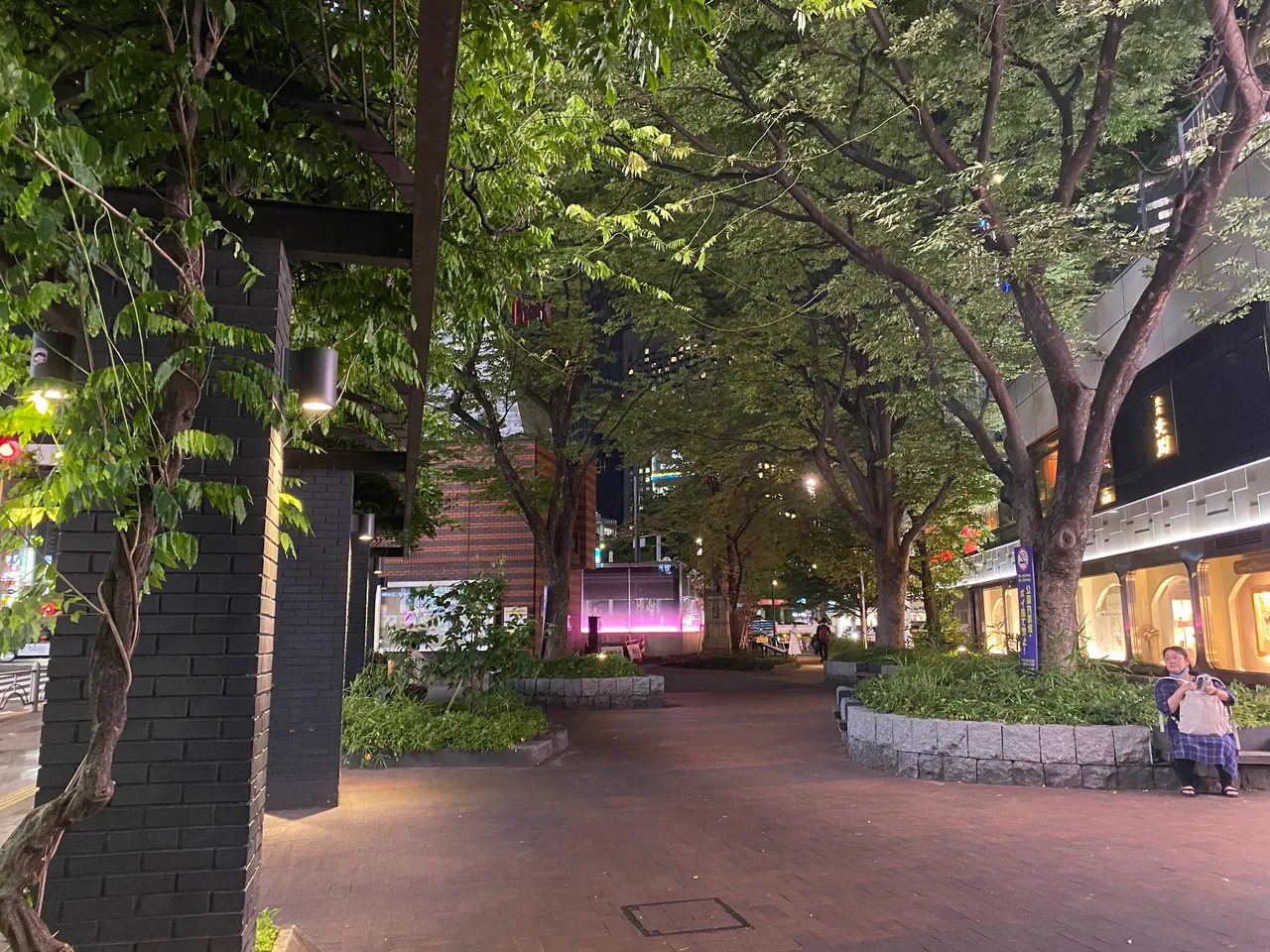 Park above subway