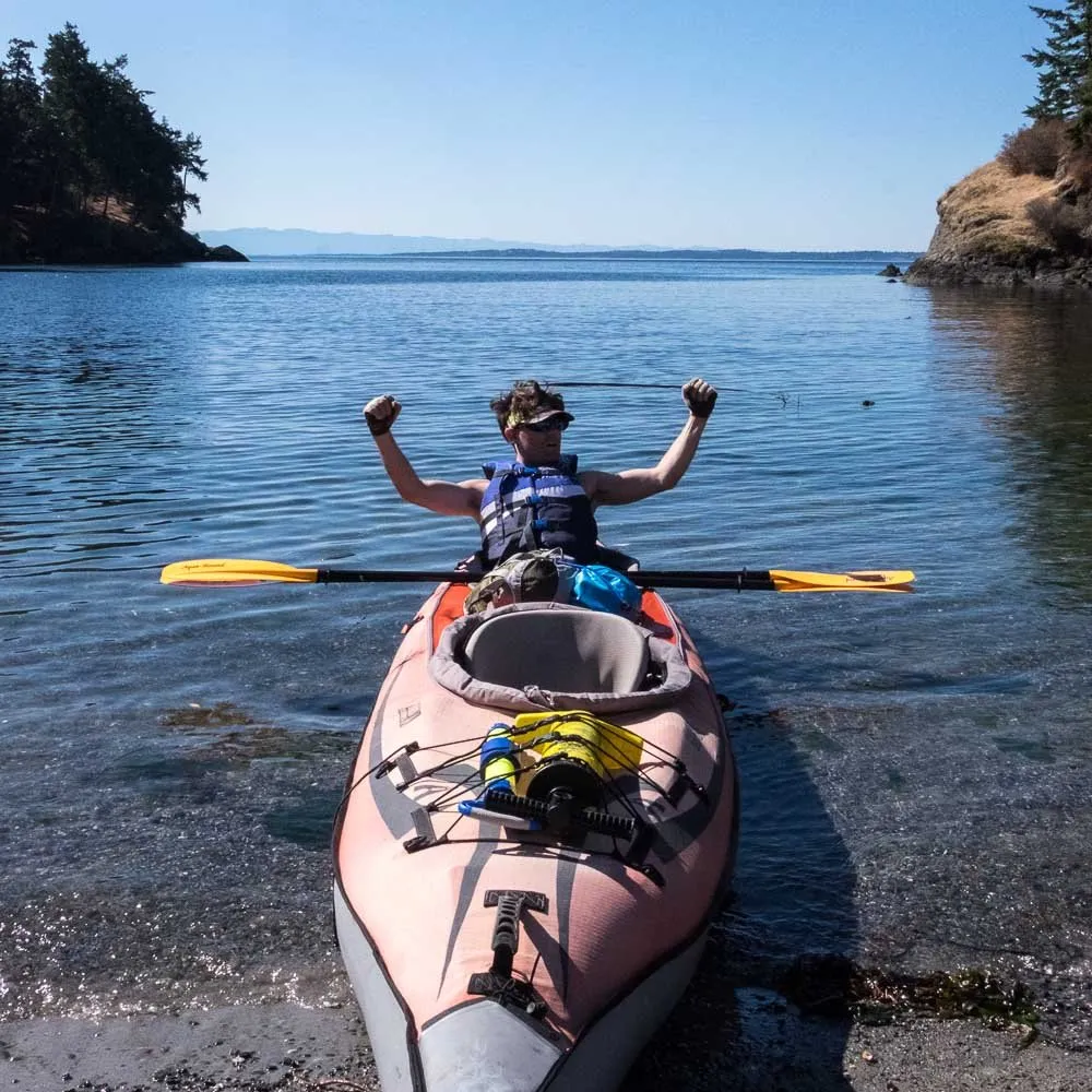 Kayak Camping San Juan Island