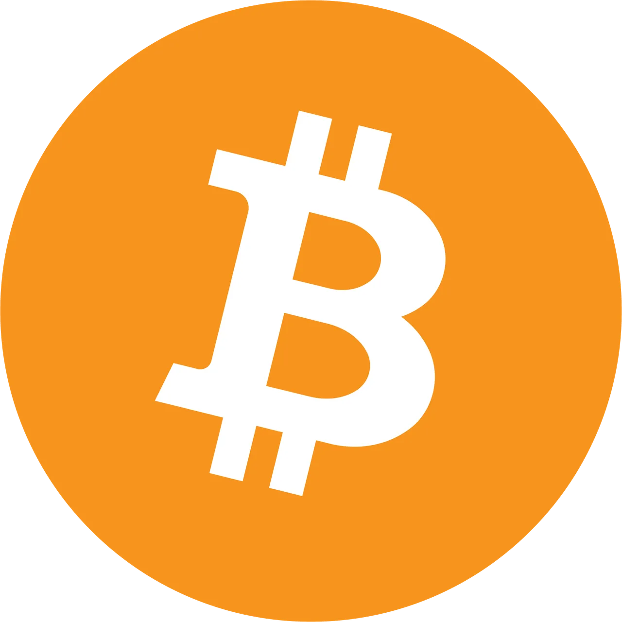 completed bitcoin logo