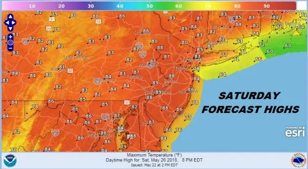 Weather Conditions Improving 4 Great Days Ahead