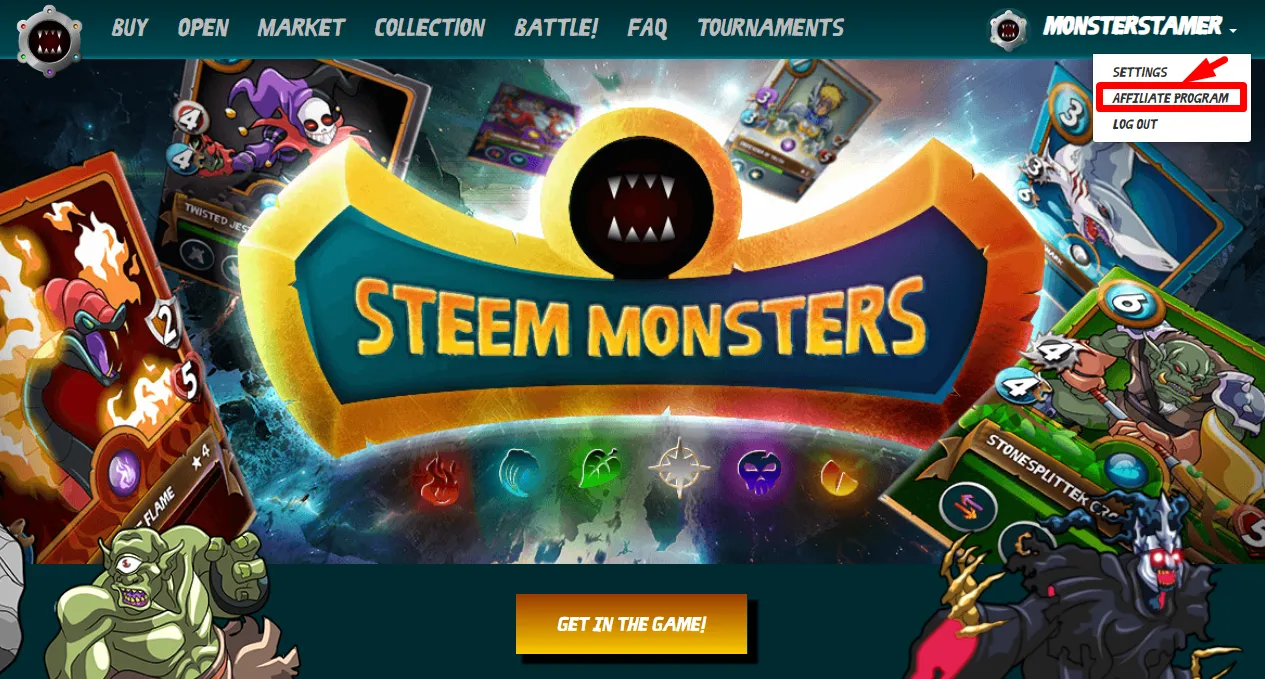 Steam monsters