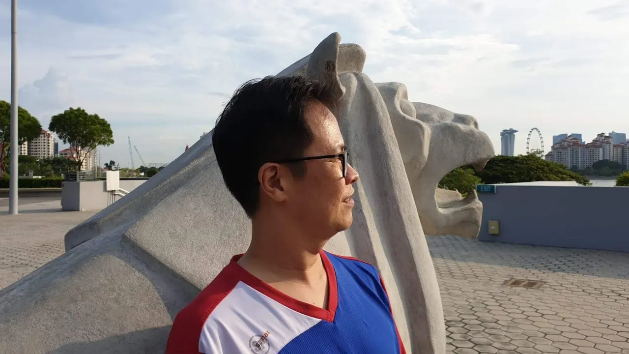 With merdeka lion