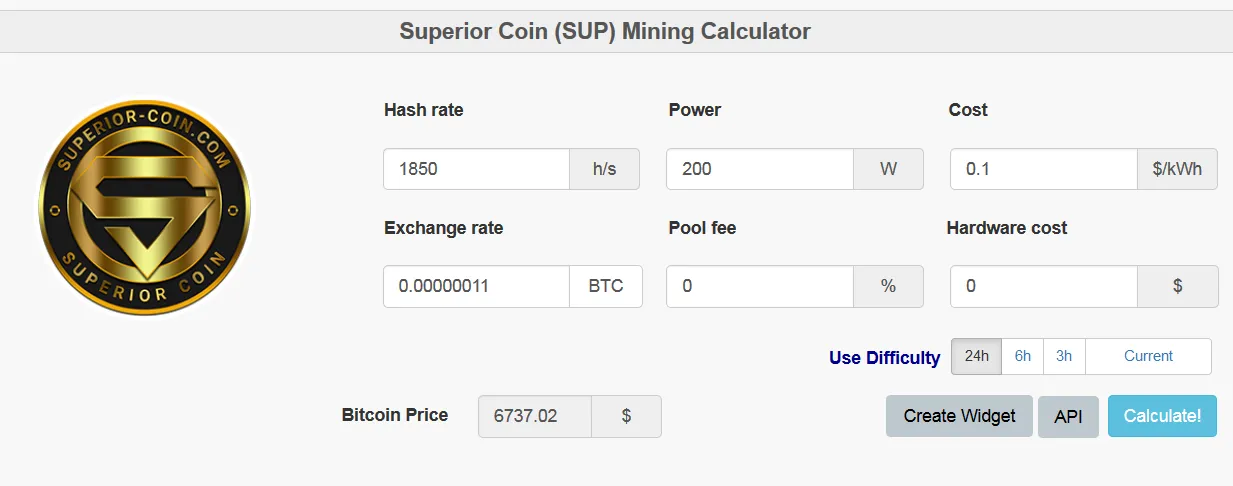 Coin Calculators