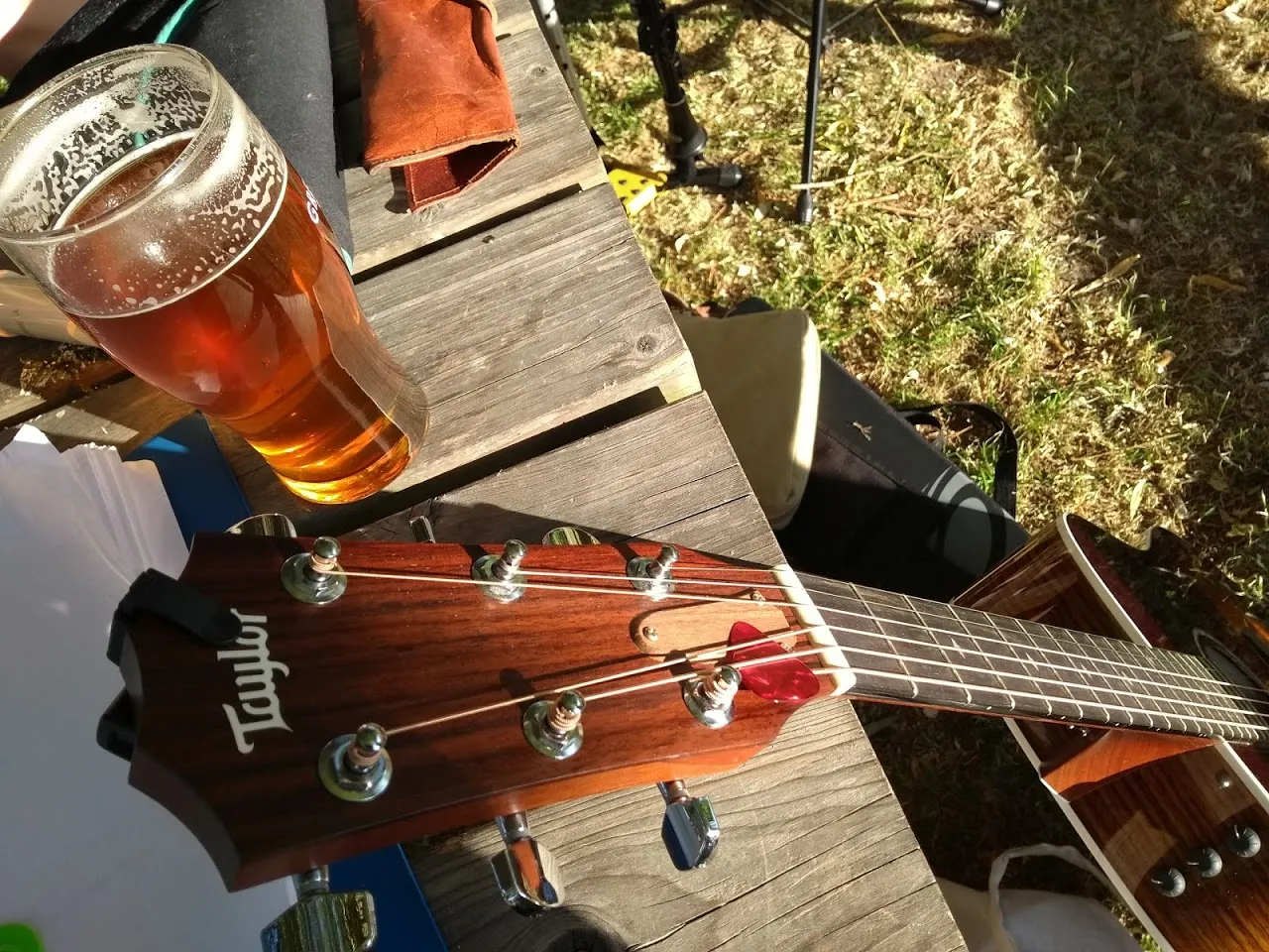 Beer and guitar