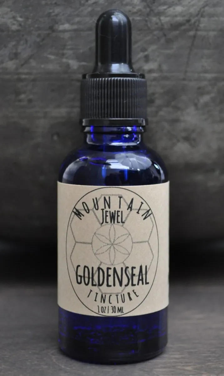Goldenseal Organic & Biodynamic Cultivated Tincture 1 OZ