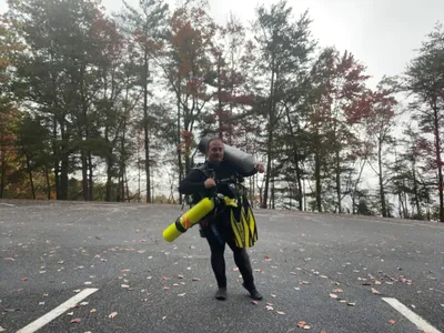 kitted up and ready to do some S&R