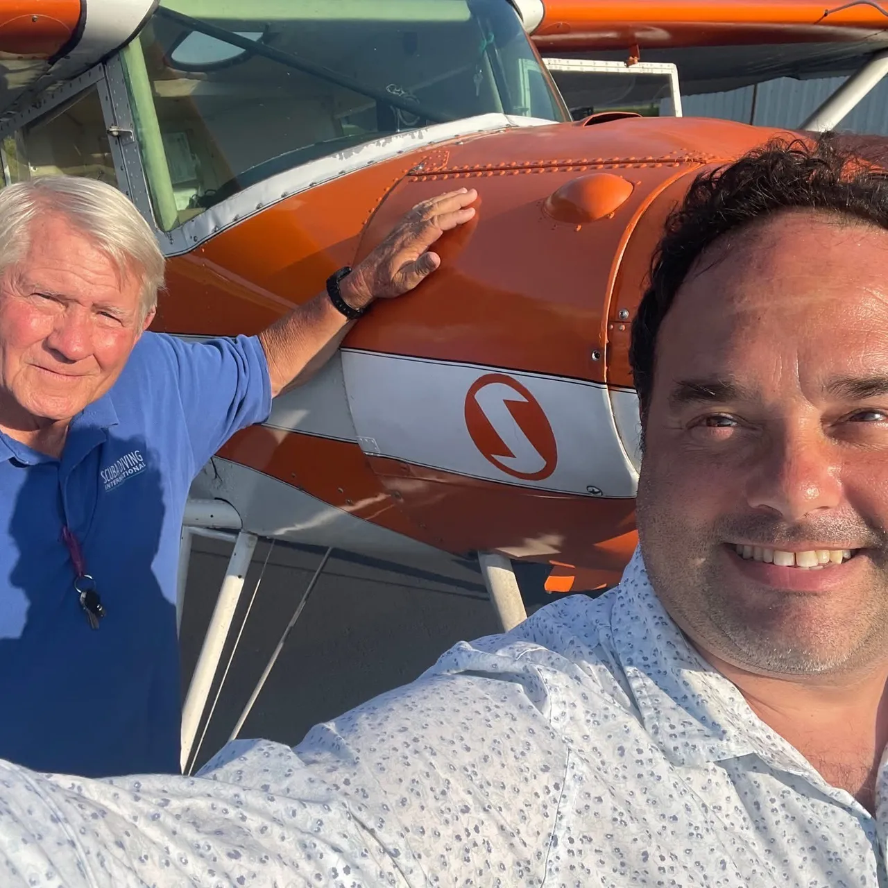 Flying lessons with Harold.  Hard wingovers into a spin and roll out.