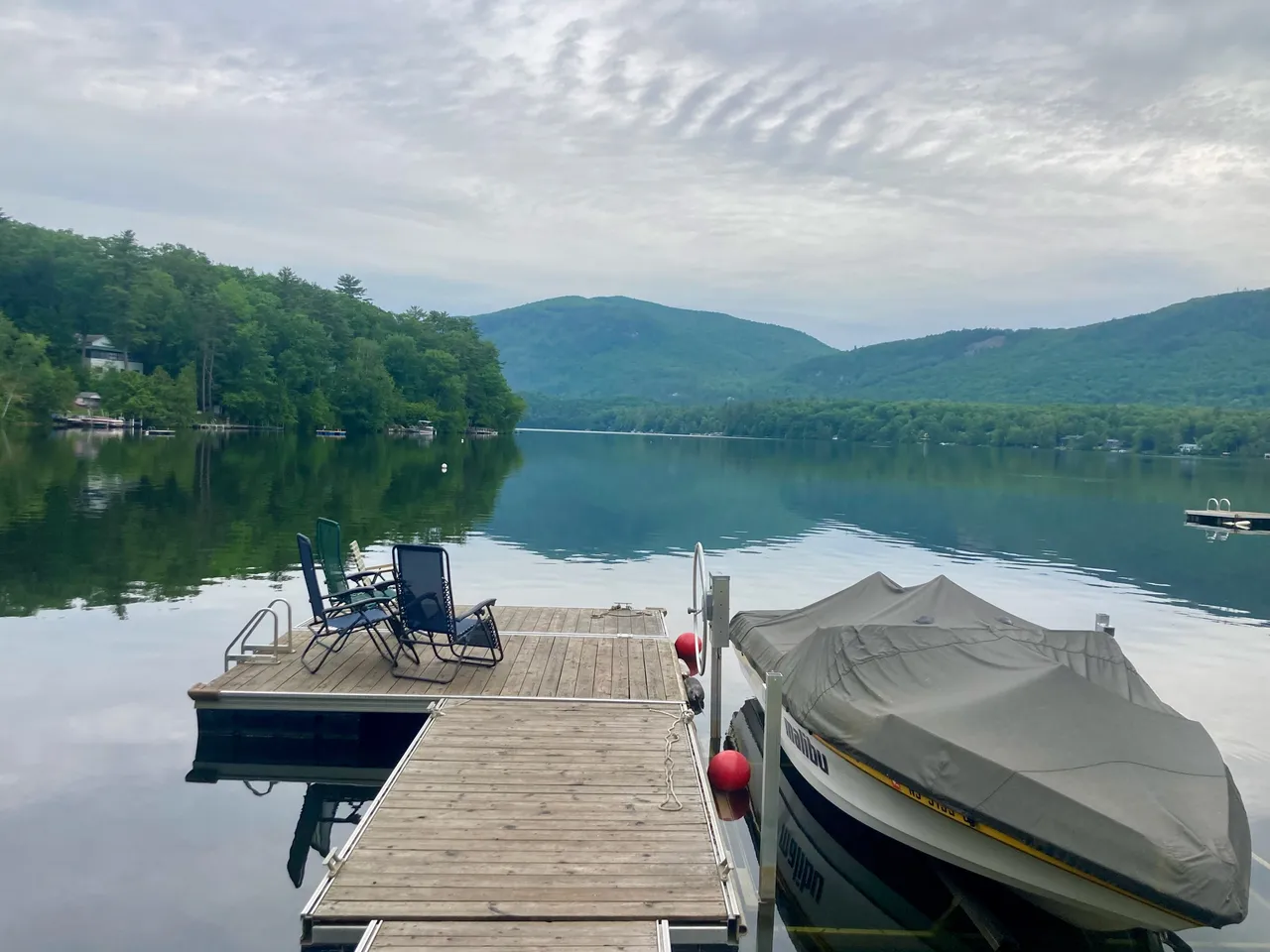 The lake