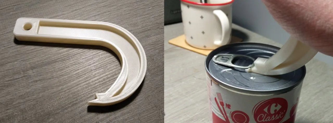 3D-printed can opener