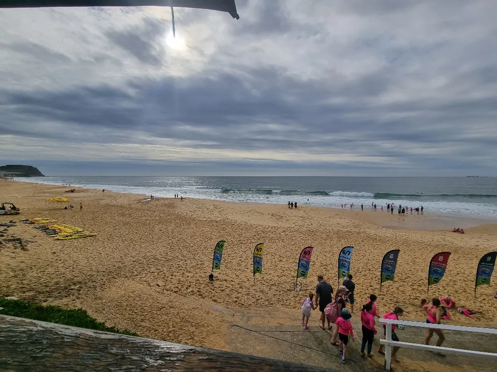 Merewether Surf Life saving Nippers. Every Sunday morning over Summer they meet practice and learn, surf life saving Skill.