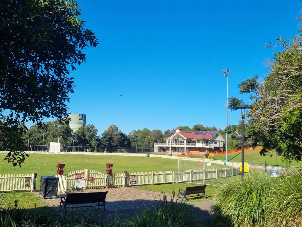 A nice cricket ground.