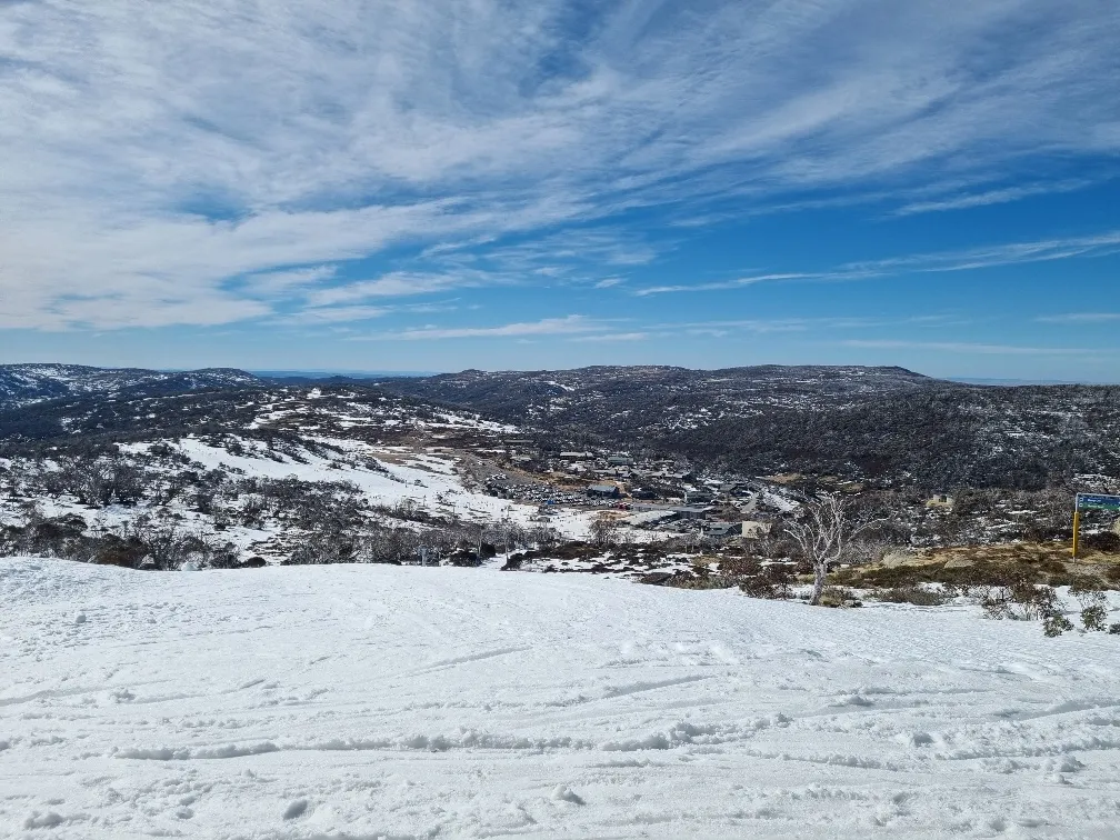 On the way back to Perisher.