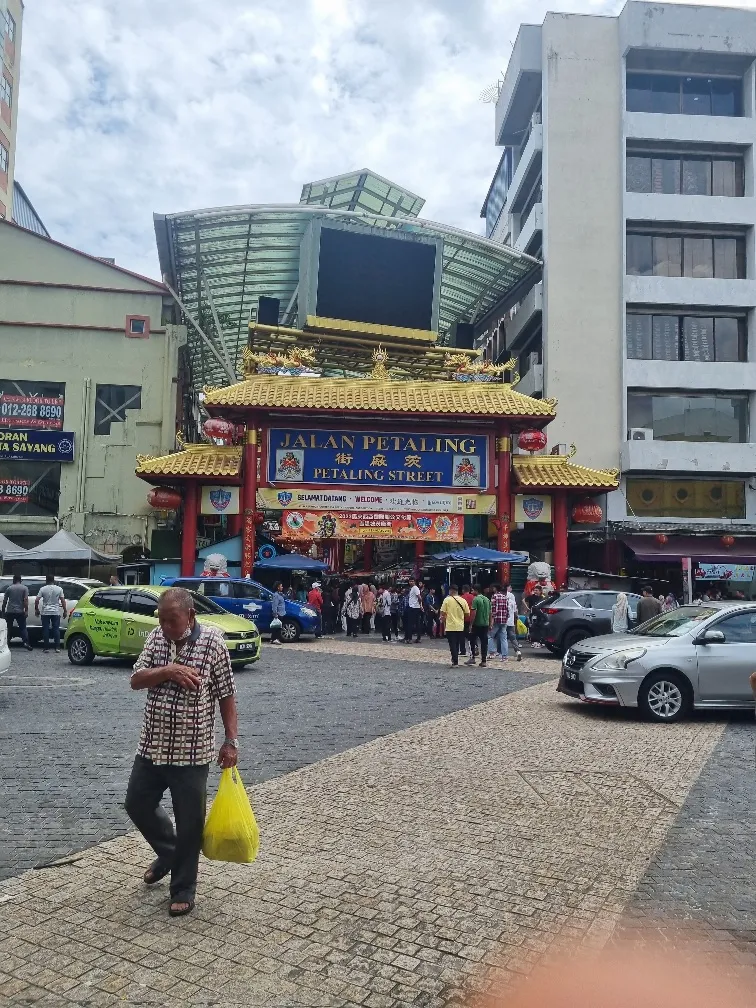 China town was very busy as well.