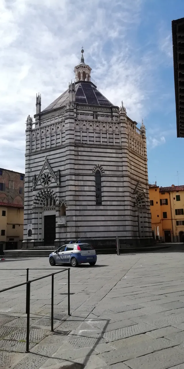 The baptistery.