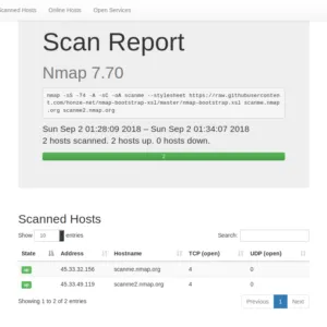 Nmap-xsl-bootstrap
