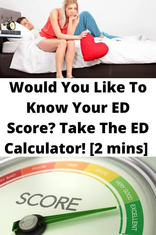 Erectile disfunction score