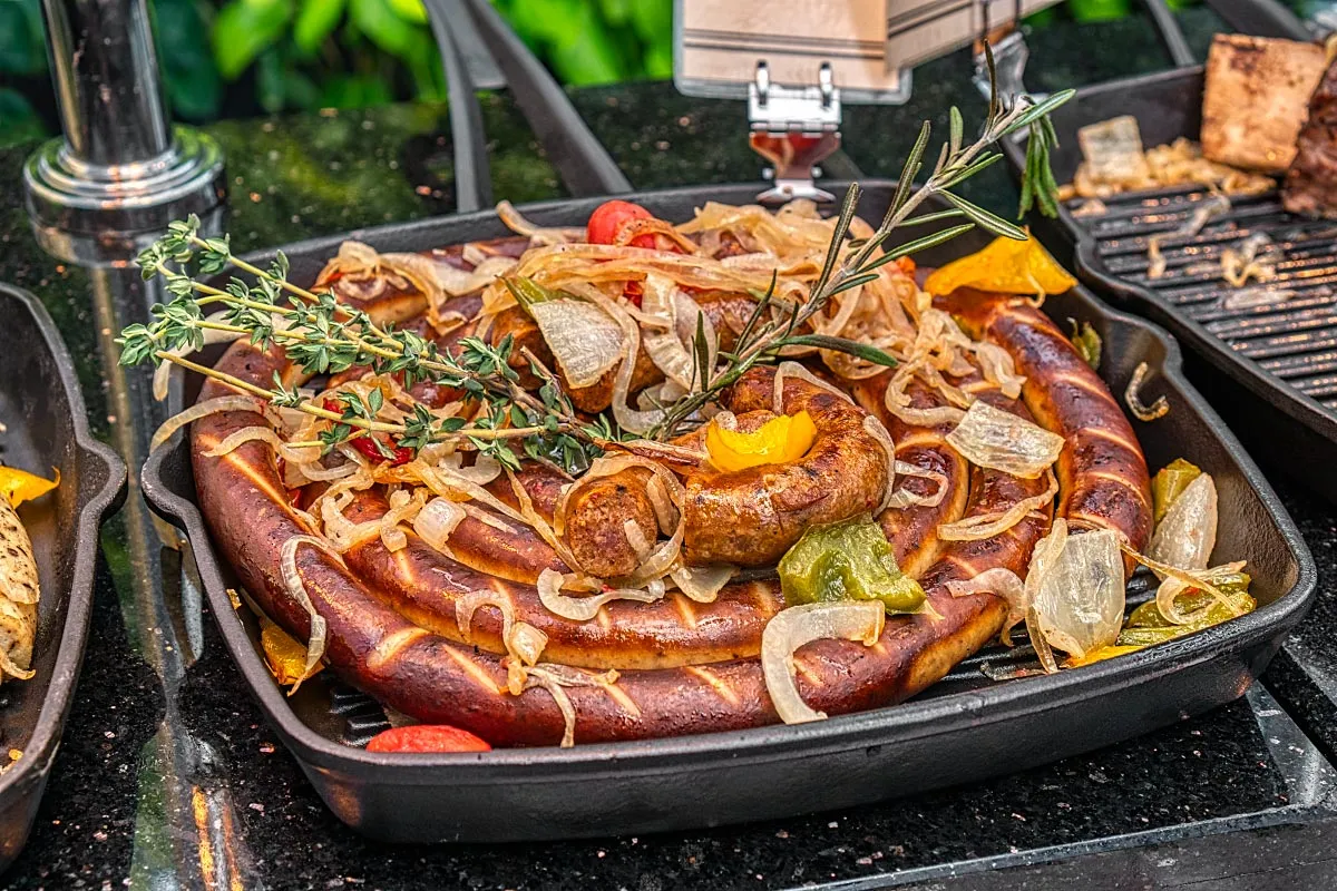 bbq beef rope sausage