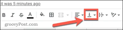 google-sheets-vertical-align