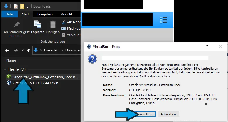 9ein doppelklick auf das extpack und nun startet vbox mit der frage ob sie es install wollenmin.png