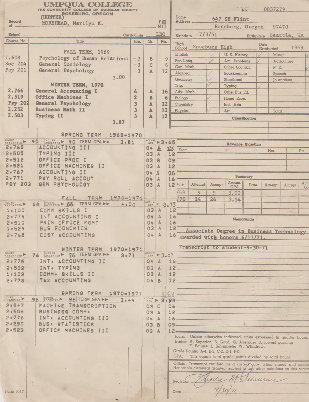 1971-06-18 - Umpqua College -  - 1969-1971 - Marilyn - 2 Years - College-2x.png