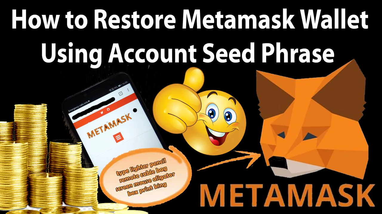 How to Restore Metamask Wallet Using Account Seed Phrase by Crypto Wallets Info.jpg