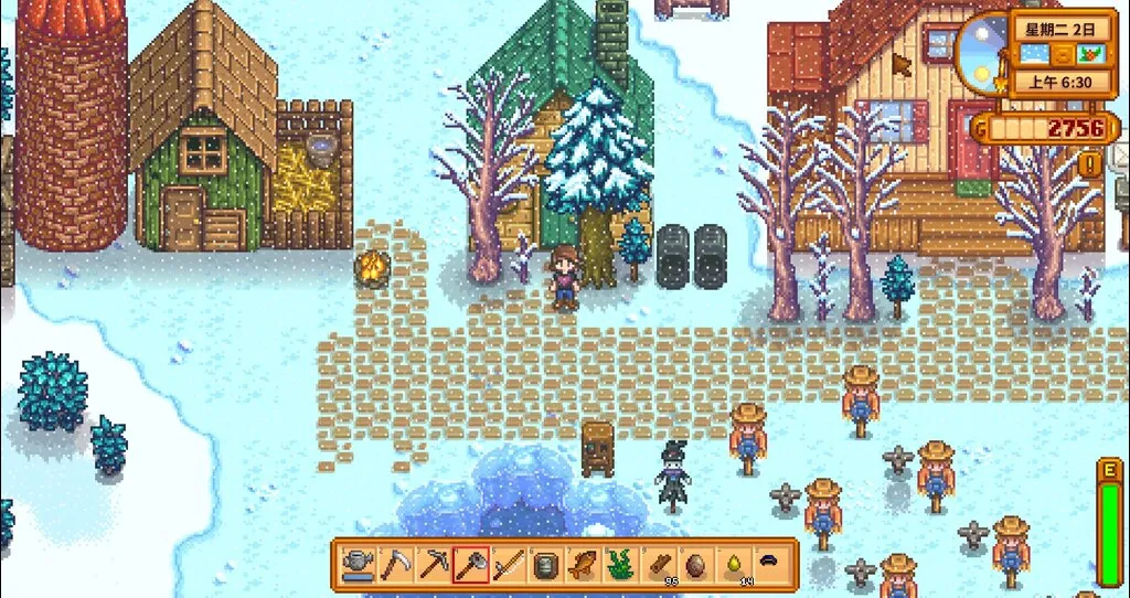 Image result for stardew valley winter"