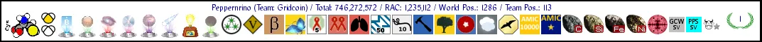 Peppernrino BOINC badges