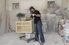 spraying