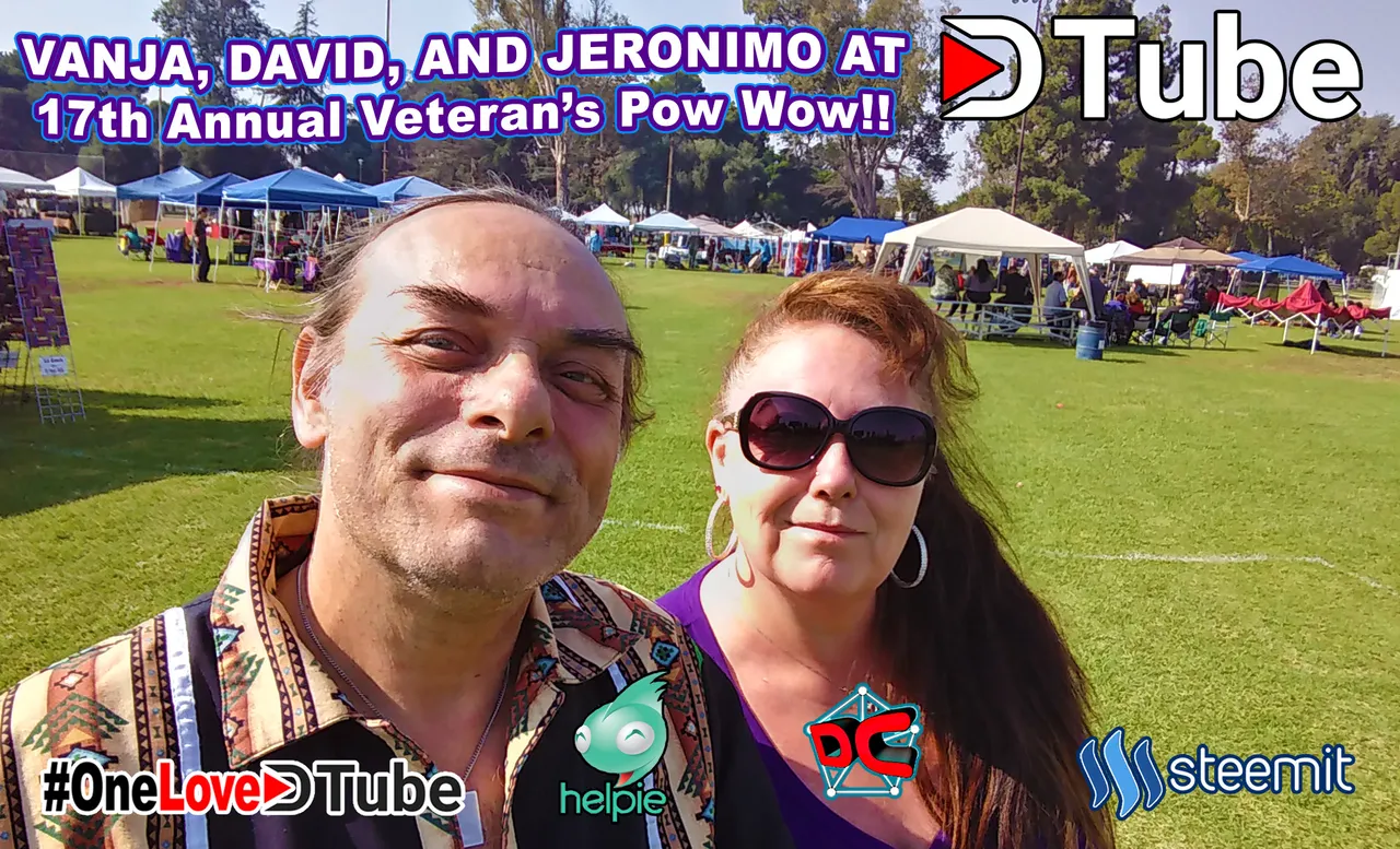 Vanja, David, and Jeronimo go to the 17th Veteran's Pow Wow in South Gate California - Venice Beach in Southern California - An Amazing Day 1.jpg