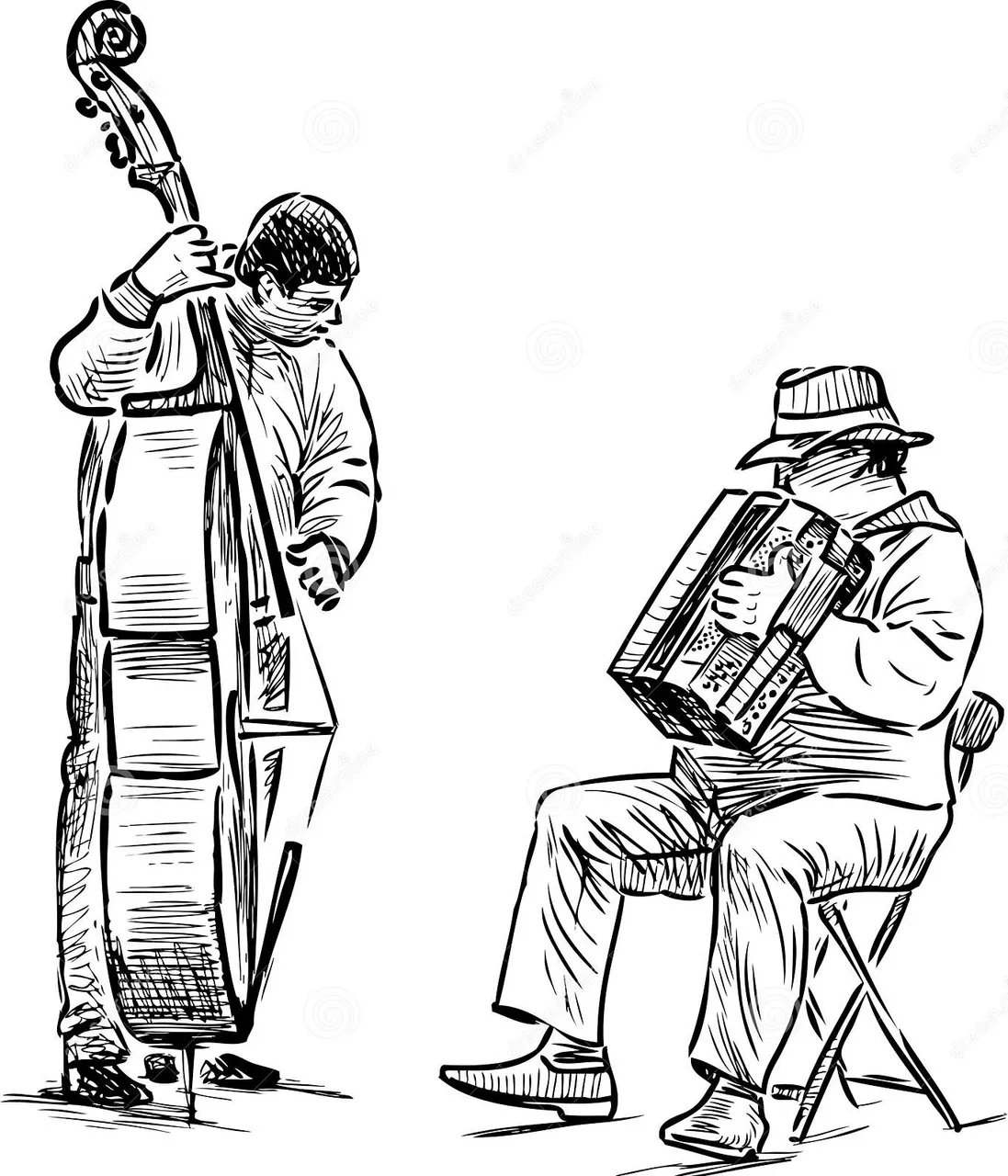 sketch_musucians_duet_playing_accordion_double_bass_162225986.jpg