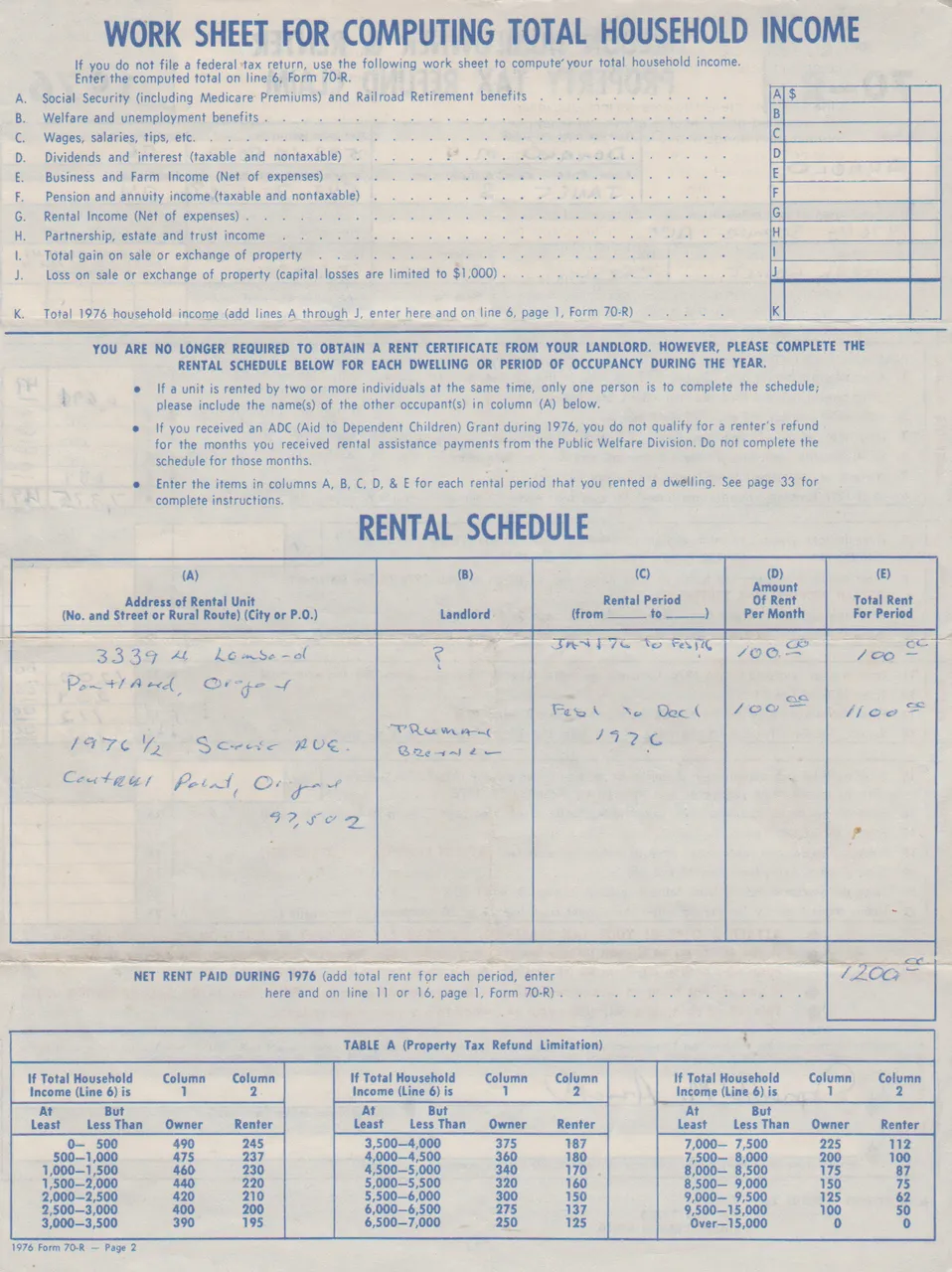1976 - Tax Refund Claim: Don Arnold, Janet S-2.png