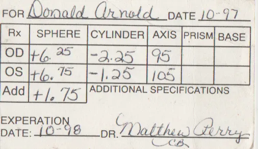 1997-10 - Don Arnold Medical Eye Checkup Stats-2.png