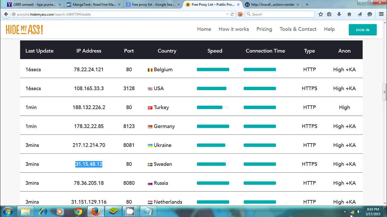 Figure 7. Pick one server (it's IP address and port), not all might work so you may have to try one by one.png