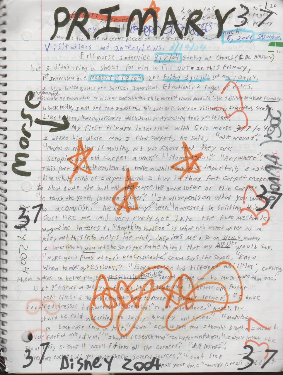 2004-01-29 - Thursday - Carpetball FGHS Senior Project Journal, Joey Arnold, Part 02, 96pages numbered, Notebook-32 ok ok.png