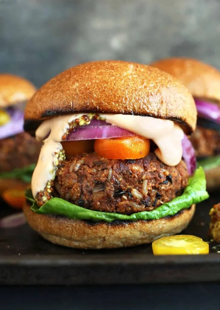 veggie burger