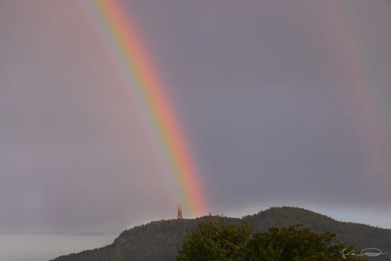 Double Rainbow at the Wörthersee