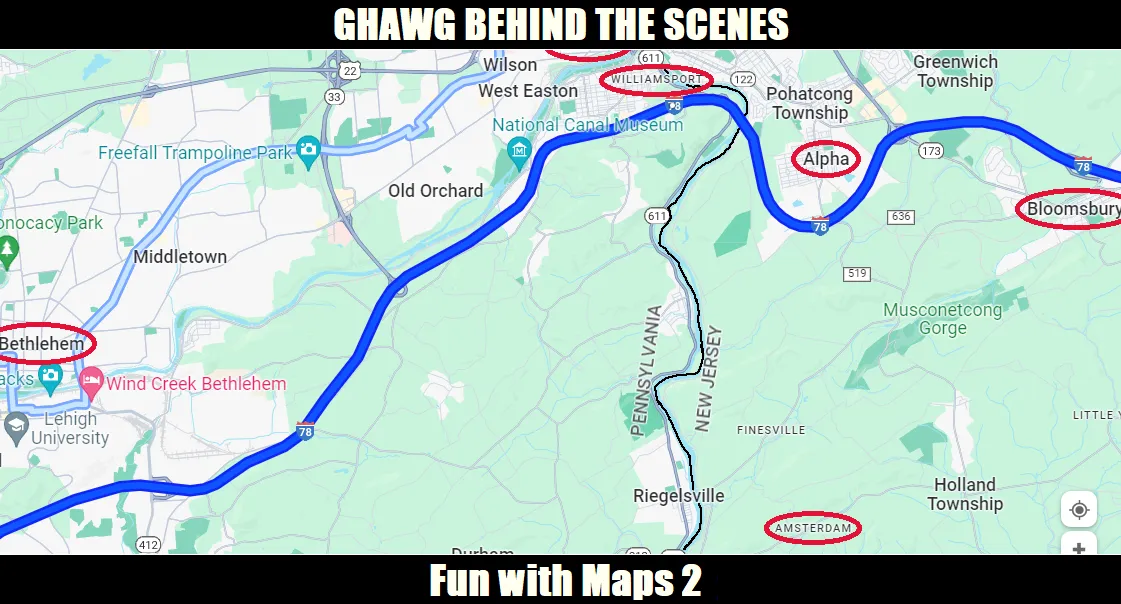 GHAWG Behind the Scenes: Fun With Maps 2