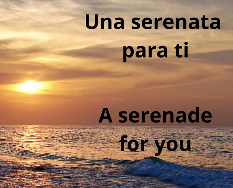 Una serenata para ti|| A serenade for you