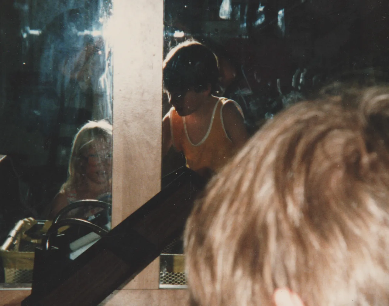1986 maybe - 163 living room mirror, Katie, Nathan, etc.png