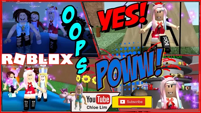 Roblox The CrusheR Gameplay! DUN DUN DUN DUN! Santa Chloe Playing Crusher!