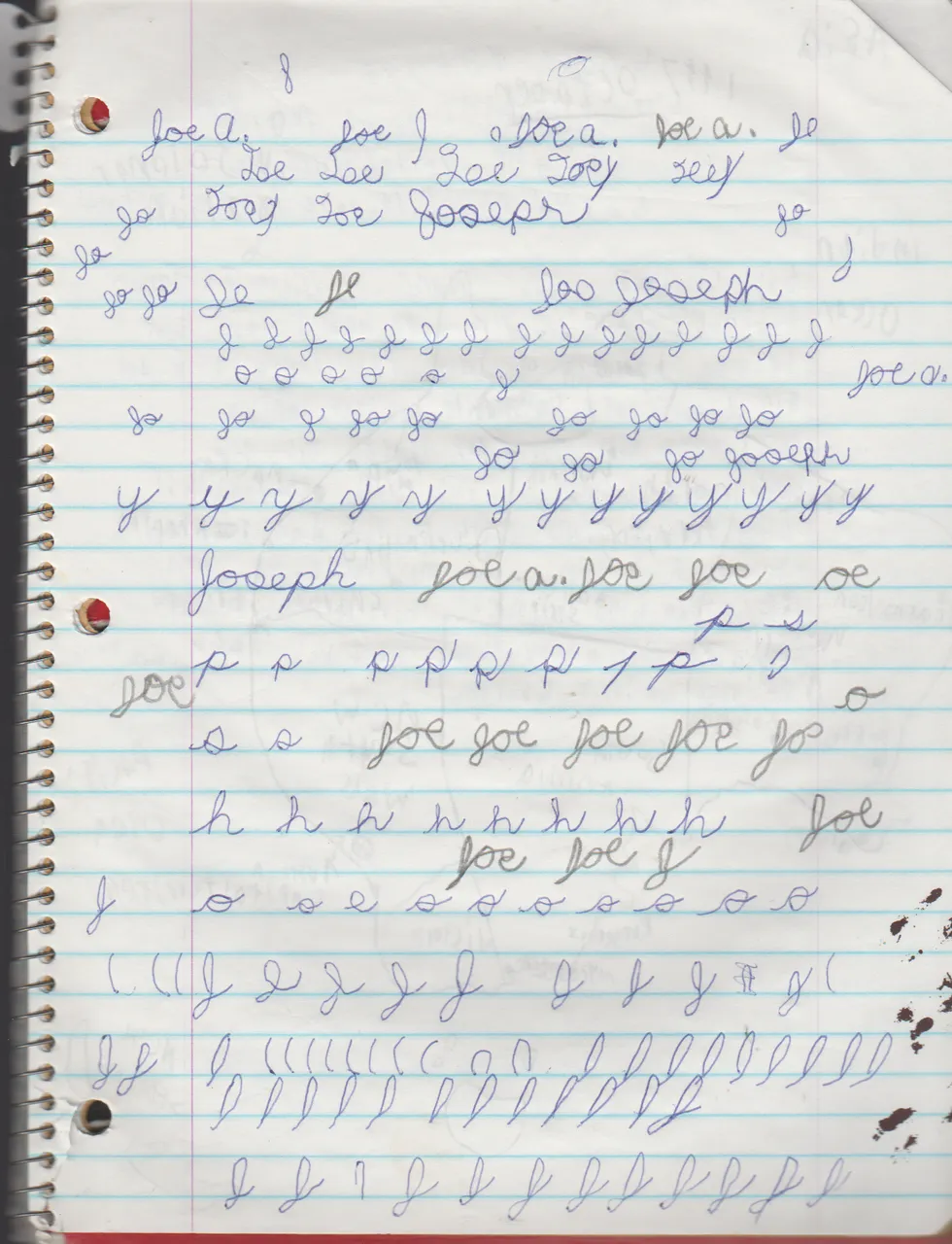 1996-08-18 - Saturday - 11 yr old Joey Arnold's School Book, dates through to 1998 apx, mostly 96, Writings, Drawings, Etc-095.png