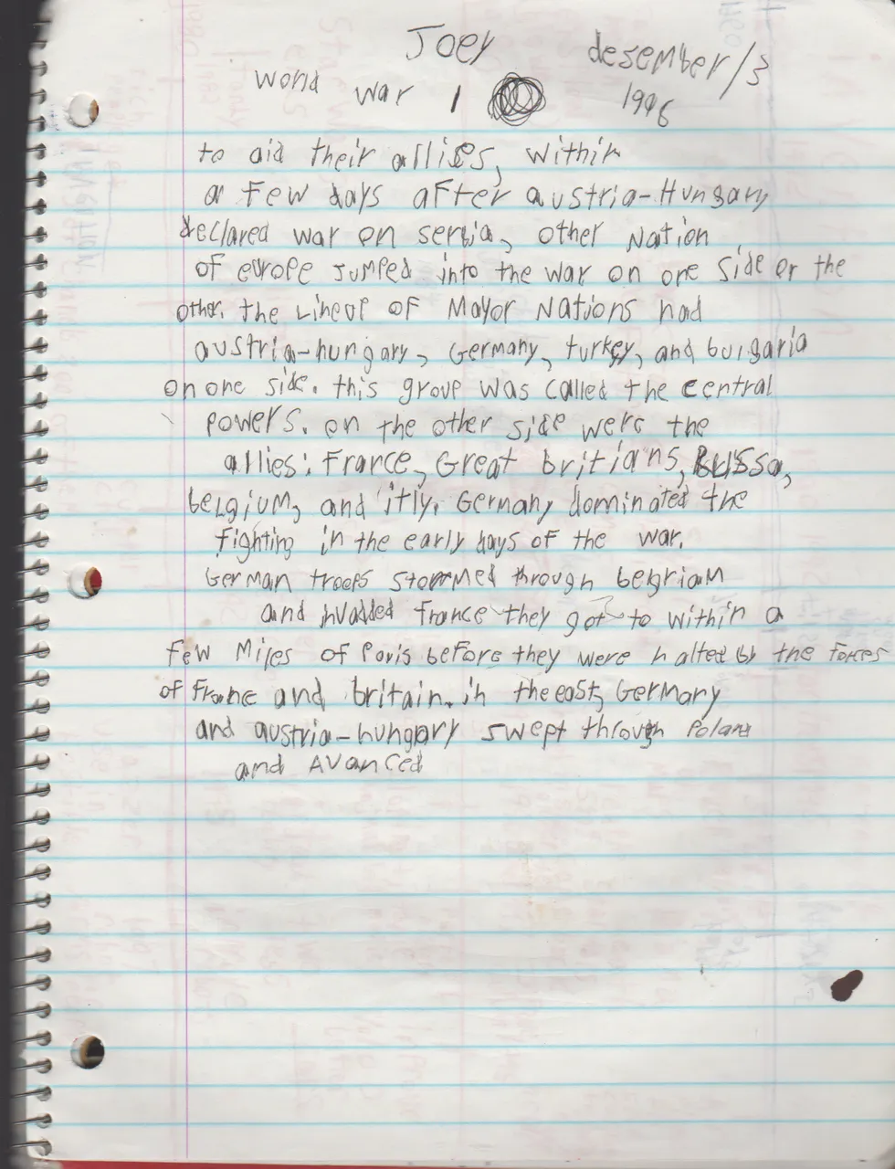 1996-08-18 - Saturday - 11 yr old Joey Arnold's School Book, dates through to 1998 apx, mostly 96, Writings, Drawings, Etc-078.png