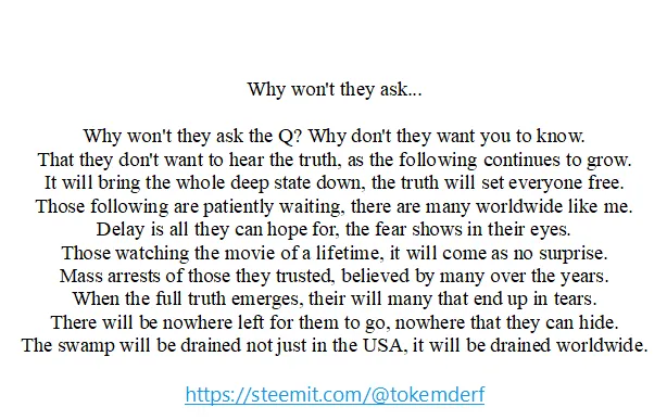 Why won't they ask....PNG