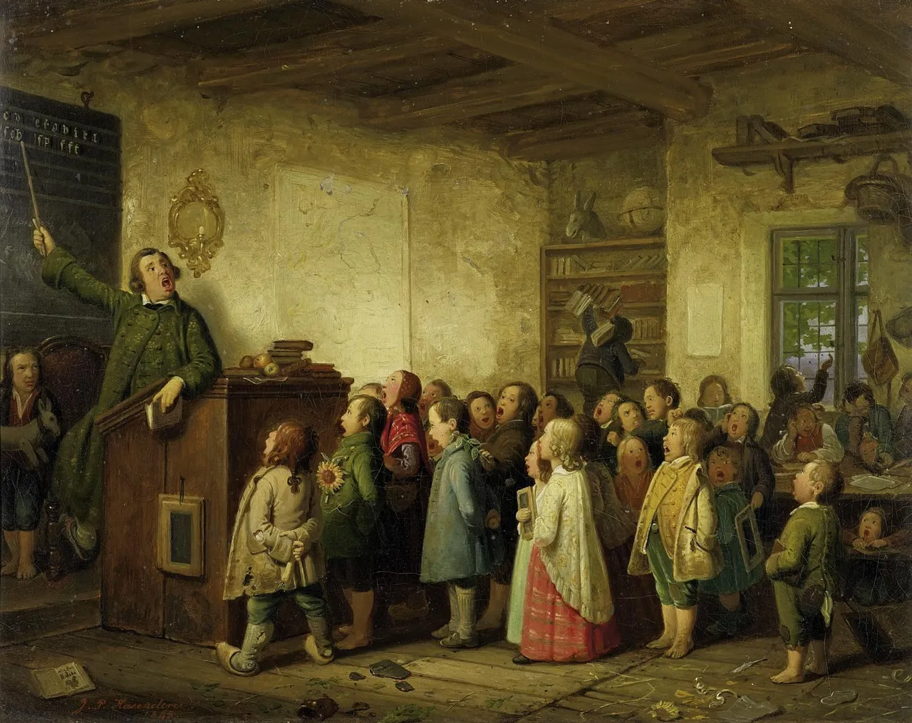 Johann_Peter_Hasenclever__Die_Dorfschule.jpg