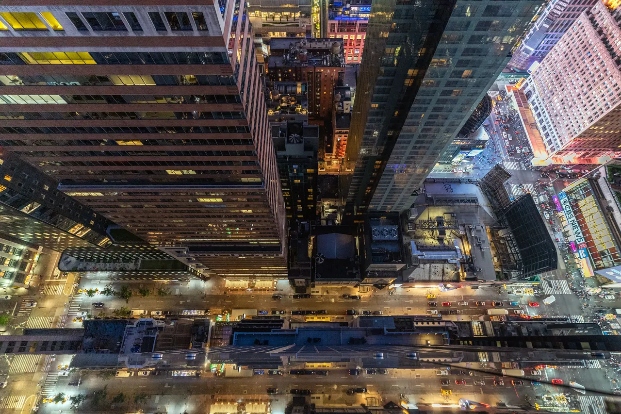 NYC Views from Bar 54, Including the Chrysler Building and Times Square