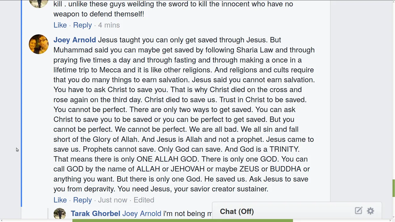 ONLY JESUS SAVES AND ONLY JESUS HAD THAT MESSAGE AND MUHAMMAD HAD A MESSAGE OF FOLLOW SHARIA.png