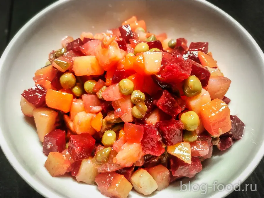 Vinaigrette with grapefruit jelly by Ilya Lazerson