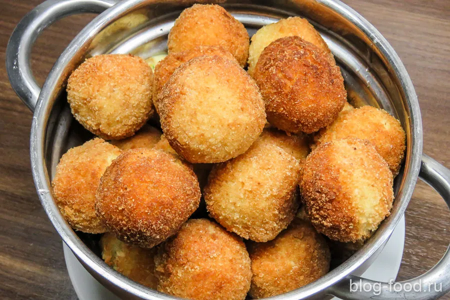 Картофельные крокеты с сыром