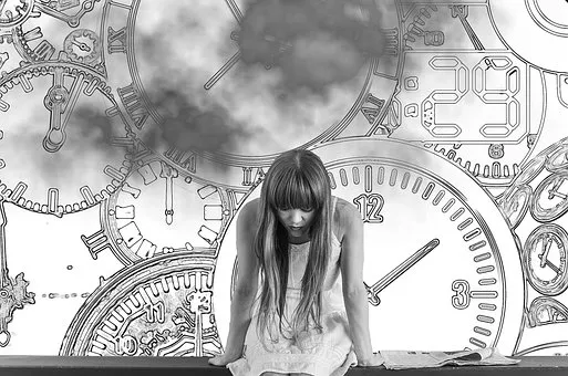 Girl, Time, Time Pressure, Worried