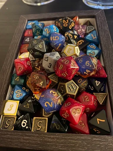 Parts of my own dice collection